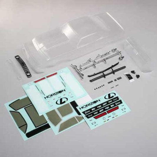 Losi LOS230081 1969 Chevy Camaro Body Set Clear V100 - PowerHobby