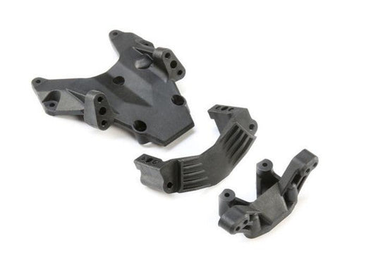 Losi Racing LOS231045 Bulkhead Camber Block & Servo Mount 22S - PowerHobby