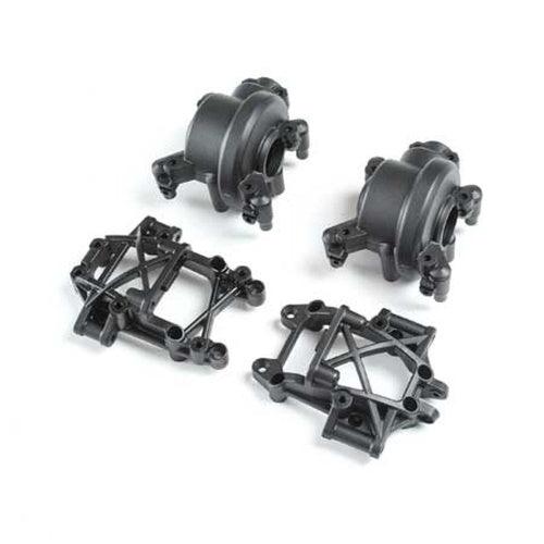 Losi LOS231072 Suspension Arm Mount Gearbox Set V100 - PowerHobby