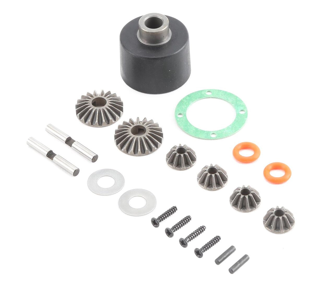 Losi LOS232075 HD Diff Housing and Internals HR RR BR - PowerHobby