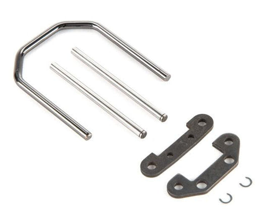 Losi LOS234007 Front Hinge Pins and Brace Set Baja Rey - PowerHobby