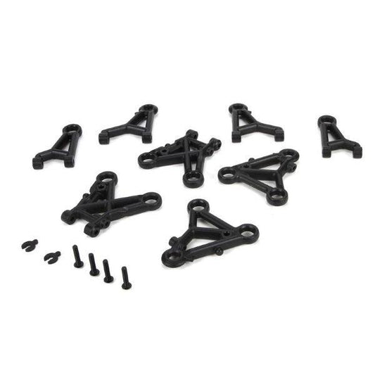 Losi LOS234040 Suspension Arm Set FR RR Upper & Lower V100 - PowerHobby