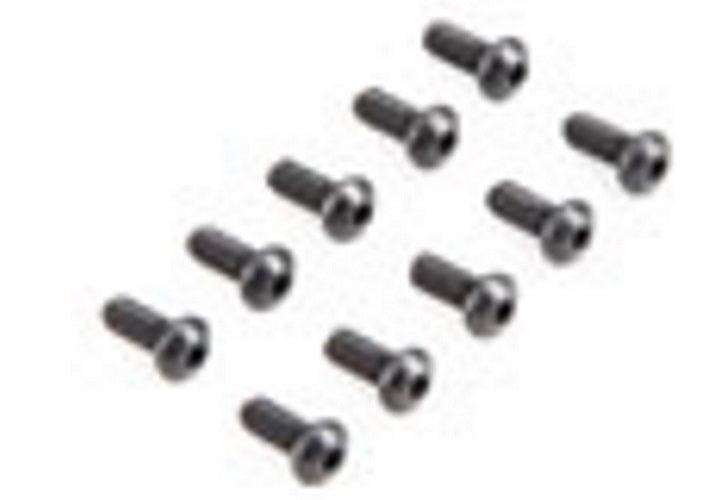 Losi LOS235005 Button Head Screws M2.5x6mm (10) Baja Rey - PowerHobby