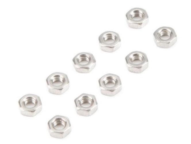 Losi LOS235013 Flat Nut M3 x 0.5 x 5mm (10) Baja Rey - PowerHobby