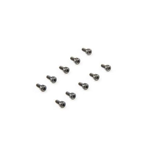 Losi LOS235029 M2 x 4mm Cap Head Screws (10) - PowerHobby