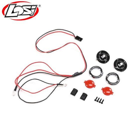 Losi LOS240015 Front LED Headlight Set Grave Digger LMT - PowerHobby