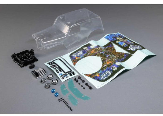 Losi LOS240018 Body Set Clear Son Uva Digger LMT - PowerHobby