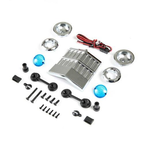 Losi LOS240019 Front LED Lights and Grill Set Son Uva Digger LMT - PowerHobby