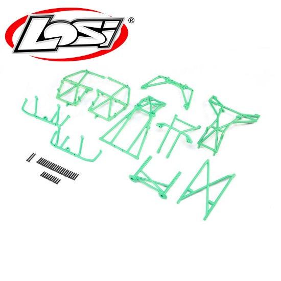 Losi LOS241027 Cage Set Complete Green LMT - PowerHobby