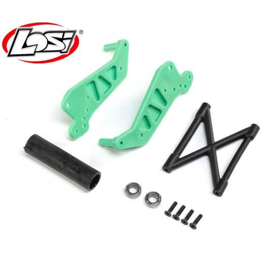 Losi LOS241029 Wheelie Bar Set Green LMT - PowerHobby