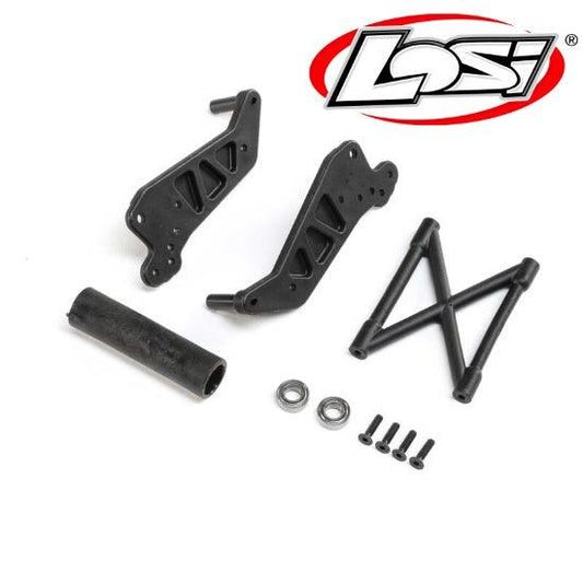 Losi LOS241052 Wheelie Bar Set Black LMT - PowerHobby