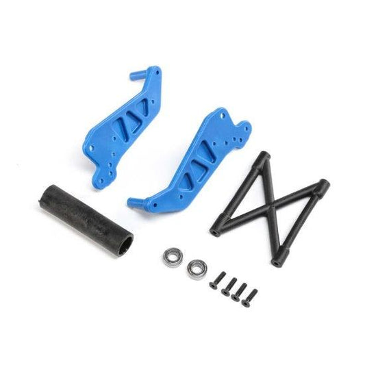 Losi LOS241053 Wheelie Bar Set Blue LMT - PowerHobby