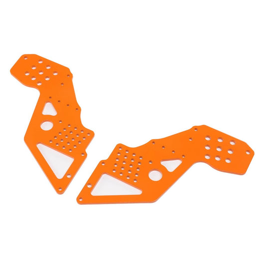 Losi LOS241062 Front Chassis Plate Orange (2) LMT Mega BH - PowerHobby