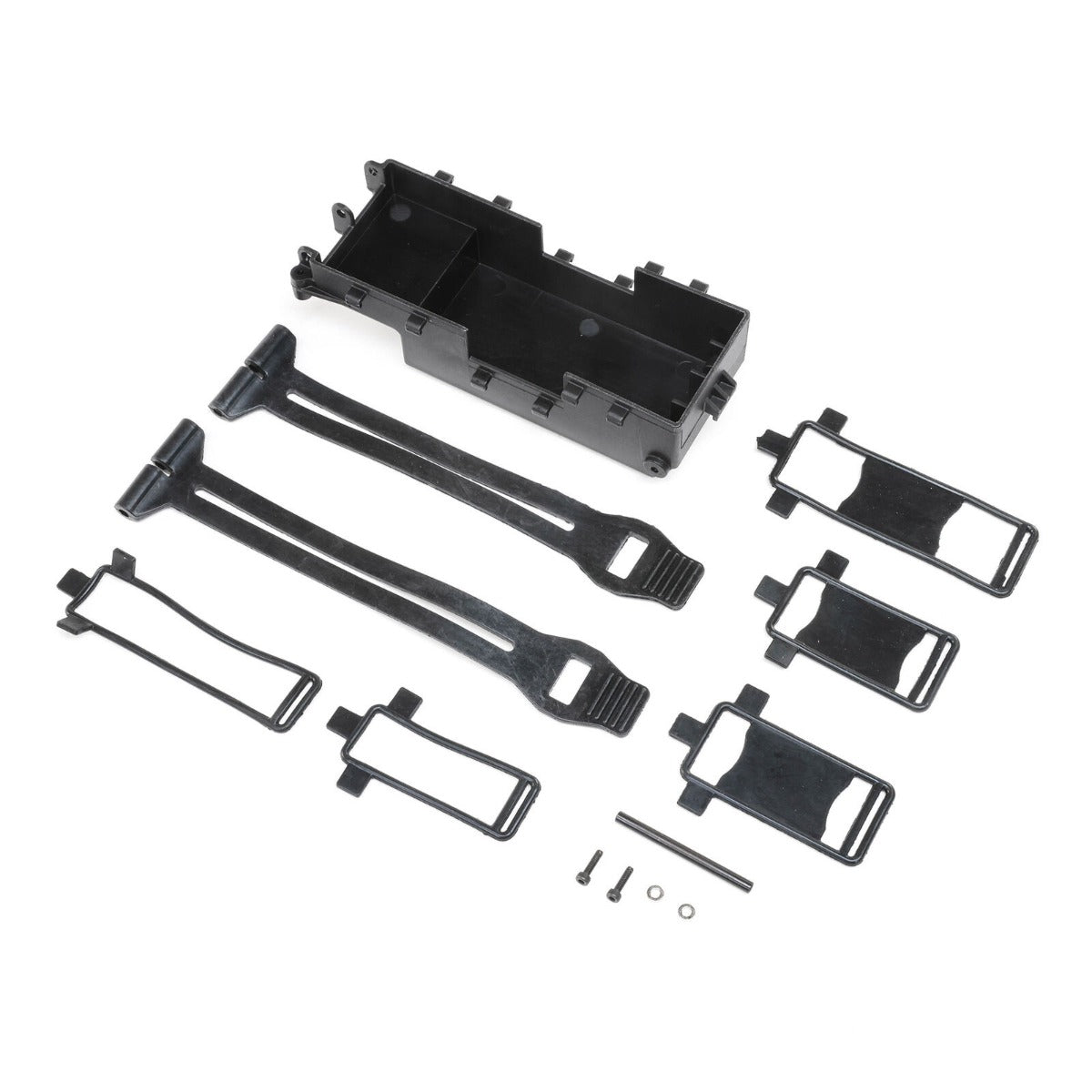 Losi LOS241065 Low CG Battery Tray & Straps LMT Mega - PowerHobby