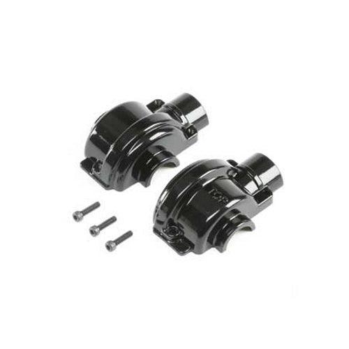 Losi LOS242022 Aluminum Diff Case Black: LST/2, 3XL-E - PowerHobby