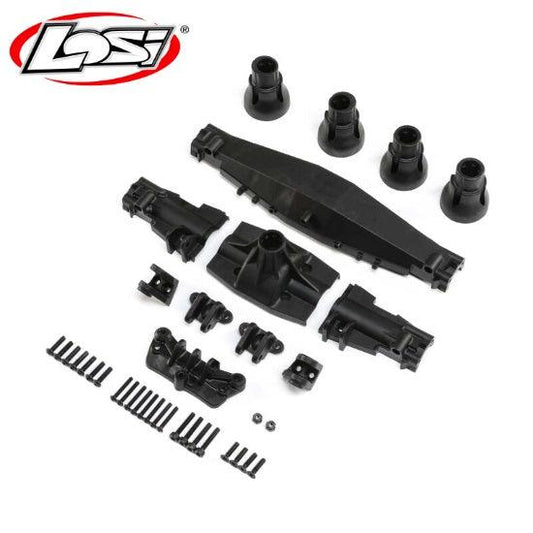 Losi LOS242030 Axle Housing Set Complete Rear LMT - PowerHobby