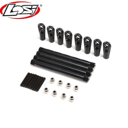 Losi LOS244009 Upper 4-link bar set (4) LMT - PowerHobby