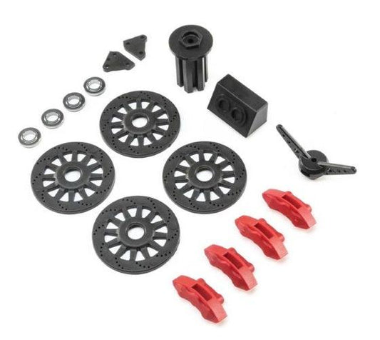 Losi Racing LOS250024 Brake and Spare Tire Accessory Set 1/6 Super Baja Rey - PowerHobby