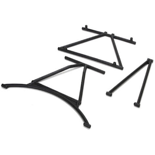 Losi LOS251004 Front & Rear Cage Supports & Roof Cross Bar: 1/5 Mini WRC - PowerHobby