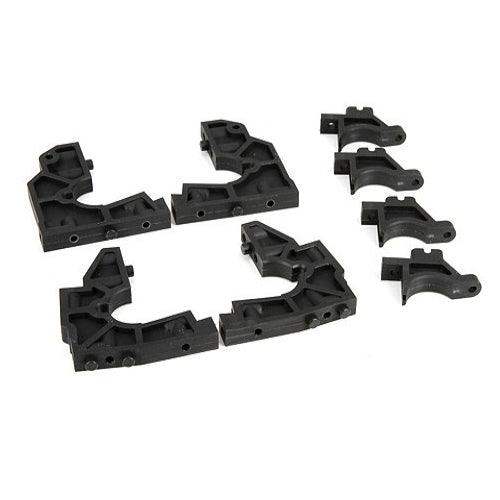 LOSI LOS251016 Front / Rear Bulkhead Set Desert Buggy XL / E Monster Truck XL - PowerHobby