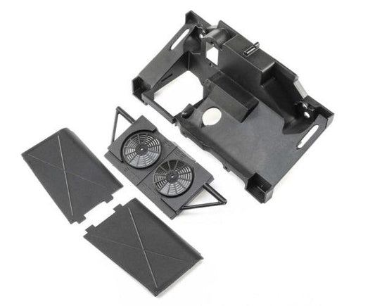 Losi Racing LOS251056 Rear Bulkhead, Fan Panel, Mud Guards 1/6 Super Baja Rey - PowerHobby