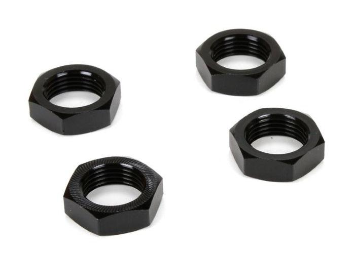 Losi LOS252051 Black Wheel Nut Set (4) MTXL Desert Buggy XL-E - PowerHobby