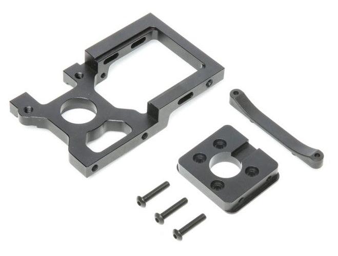 Losi Racing LOS252058 Motor Mount w/Adapter Black Desert Buggy XL-E - PowerHobby