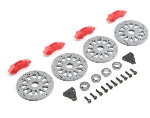 Losi Racing LOS252109 Rotor Caliper Set Super Rock Rey - PowerHobby