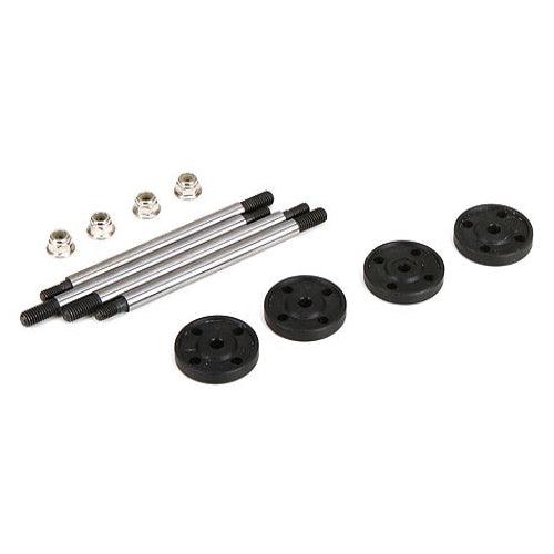 LOSI LOS253005 Front / Rear Shock Shaft & Piston Set 1/5 Desert Buggy XL - PowerHobby