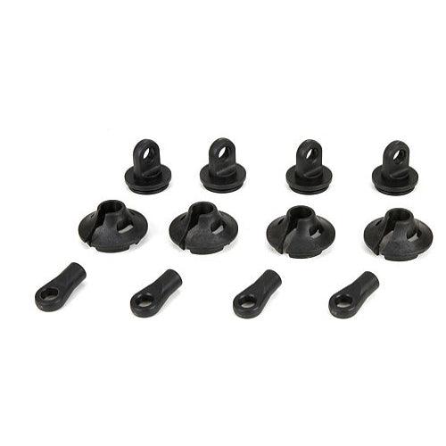 LOSI LOS253006 Spring Cups / Clips / Shock Ends (2) 1/5 Desert Buggy XL / E MTXL - PowerHobby