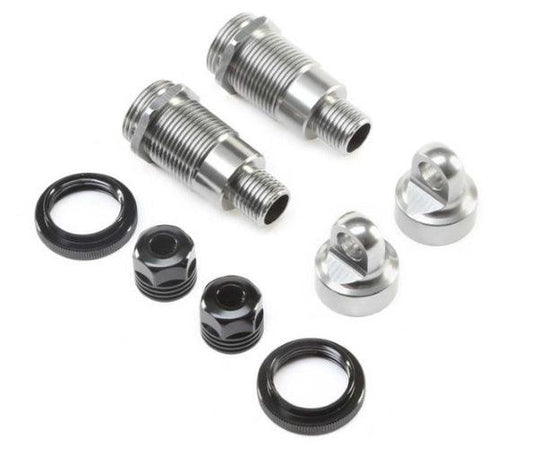 Losi Racing LOS254041 Shock Body and Collar Set Front (2) 1/6 Super Baja Rey - PowerHobby