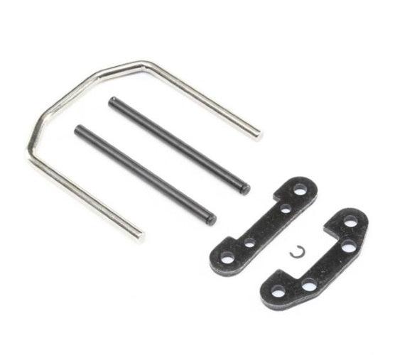 Losi LOS254048 Front Hinge Pin and Brace Set 1/6 Super Baja Rey - PowerHobby