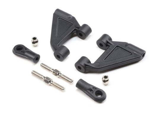 Losi Racing LOS254061 Front Upper Arm Set (2) Super Rock Rey - PowerHobby