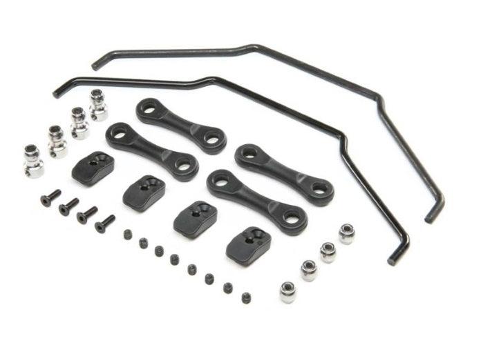 Losi Racing LOS254065 Front & Rear Sway Bar Set Desert Buggy XL-E 2.0 - PowerHobby