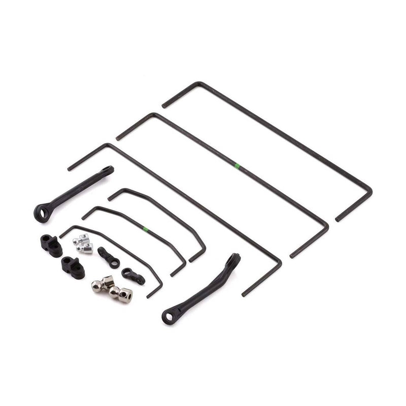 Losi LOS254068 Front & Rear Sway Bar Set 3 : SBR 2.0 - PowerHobby