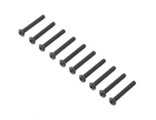 Losi LOS255011 Button Head Screw Steel Black Oxide M4 x 30mm Super Baja Rey - PowerHobby