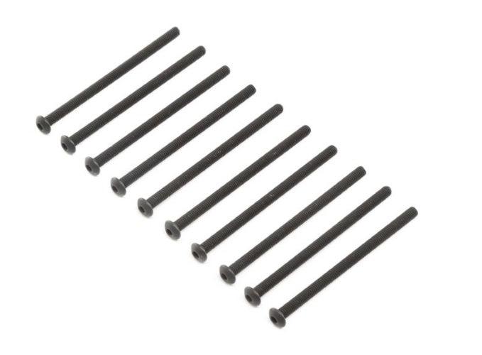 Losi LOS255013 Button Head Screw Steel Black Oxide M4 x 65mm Super Baja Rey - PowerHobby