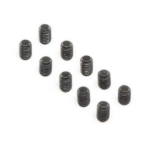 Losi LOS255021 Set Screws Steel Black Oxide Flat Point M4 x 6mm Super Baja Rey - PowerHobby