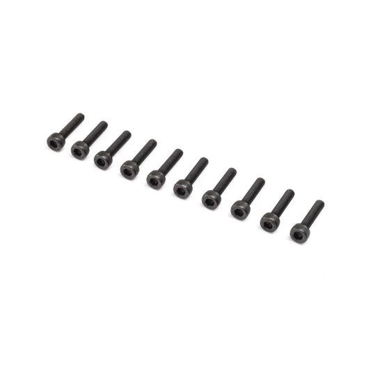 Losi LOS265001 Cap Head Screws, M3 x 14mm (10) - PowerHobby