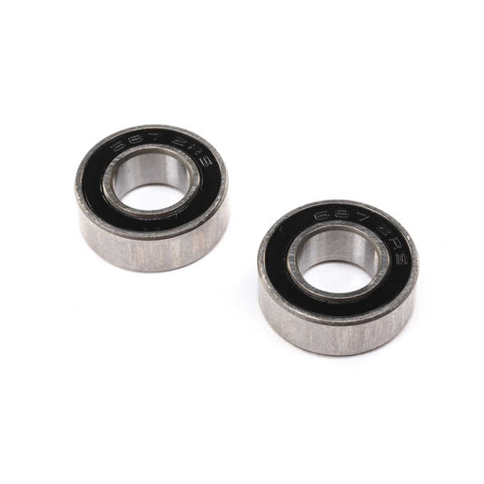 Losi LOS267002 7 x 14 x 5mm Ball Bearing, Rubber Sealed (2) - PowerHobby