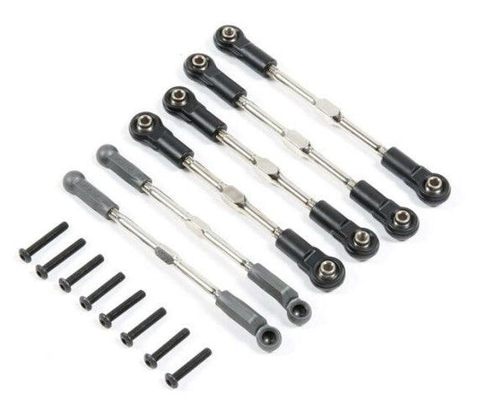 Losi Racing LOS334020 Adjustable Turnbuckle Set (6) 22S - PowerHobby