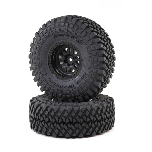 Losi LOS43053 Nitto Trail Grappler KMC Wheel (2): Hammer Rey - PowerHobby