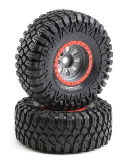 Losi Racing LOS45029 Maxxis Creepy Crawler LT Mounted (2) Super Rock Rey - PowerHobby