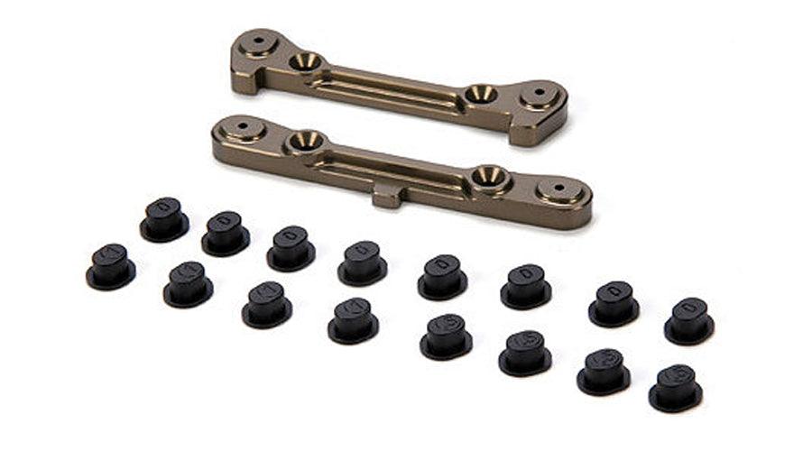 Losi LOSA1755 Adjustable Rear Hinge Pin Brace w/Inserts 8ight 3.0 8ight 2.0 - PowerHobby