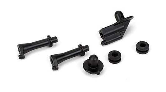 Losi LOSA4424 Body Posts w/ Tank Mounts 8ight B 8ight T 8ight-E 4wd - PowerHobby