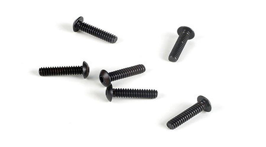 Losi LOSA6256 4-40 x 1/2 Button Head Cap Screw (6) - PowerHobby