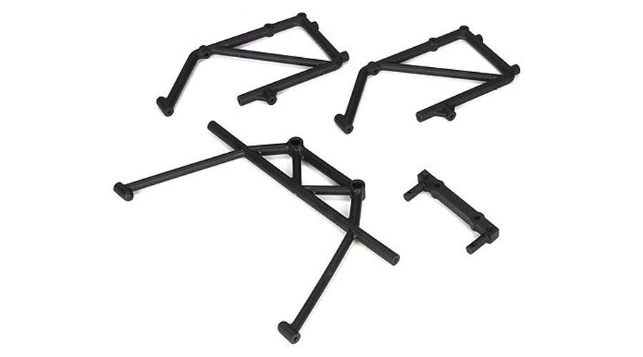 Losi LOSB2580 Rear Cage Mount & Fender Brace Set (4): 5IVE-T - PowerHobby