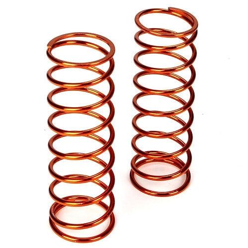 Losi LOSB2973 Rear Springs 10.7lb. Rate / Orange(2) / 5IVE-T - PowerHobby