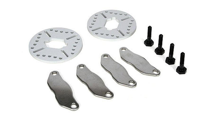 Losi LOSB3231 Brake Disk Pad And Screw Set: 5IVE-T - PowerHobby