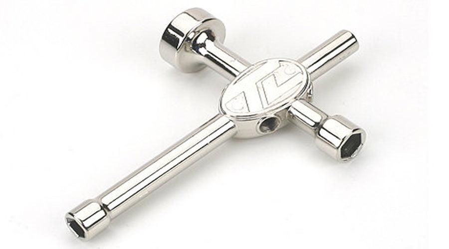 Losi LOSB4603 4 Way Wrench Steel 17mm 10mm 8mm 1/4inches LST2 MGB LST - PowerHobby